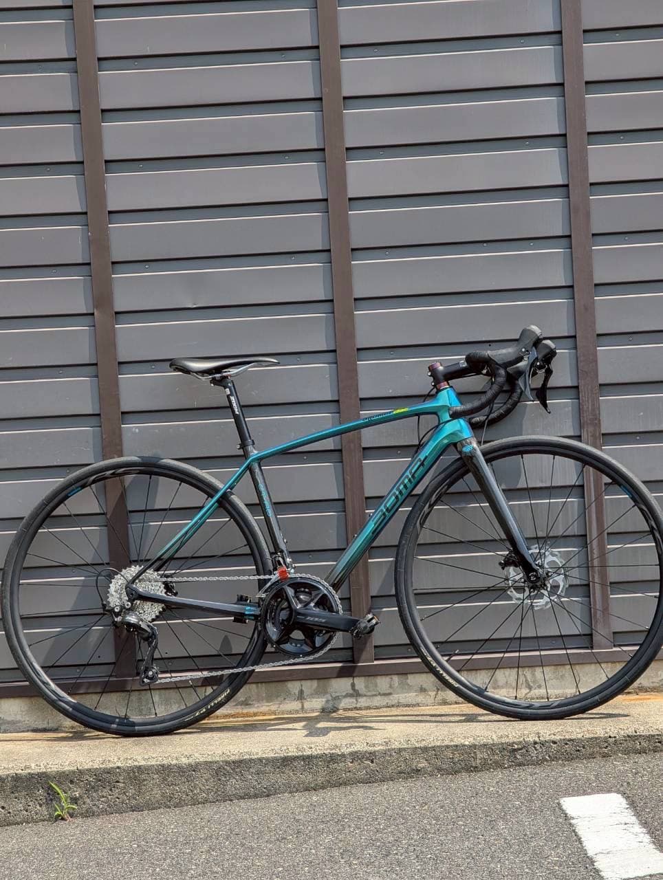 BOMA ALLUMER disc。ティールグリーンのディスクロード
