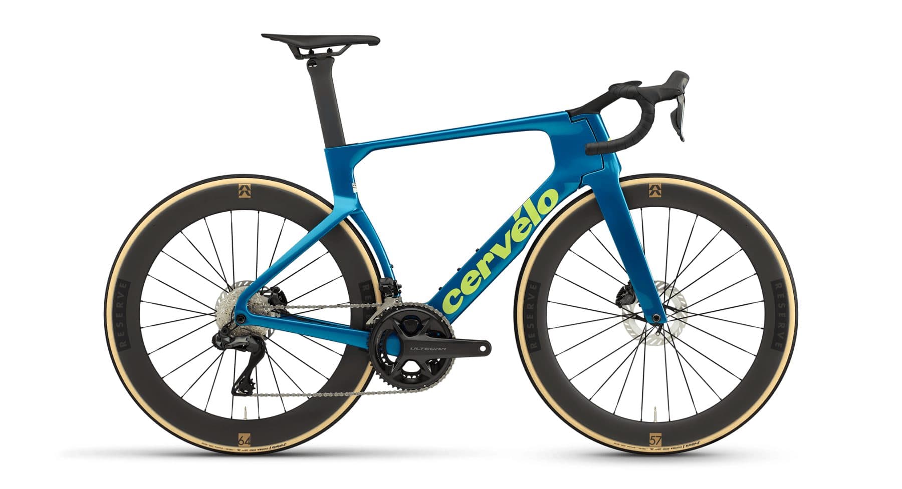 Cervélo S5(青のエアロロード)