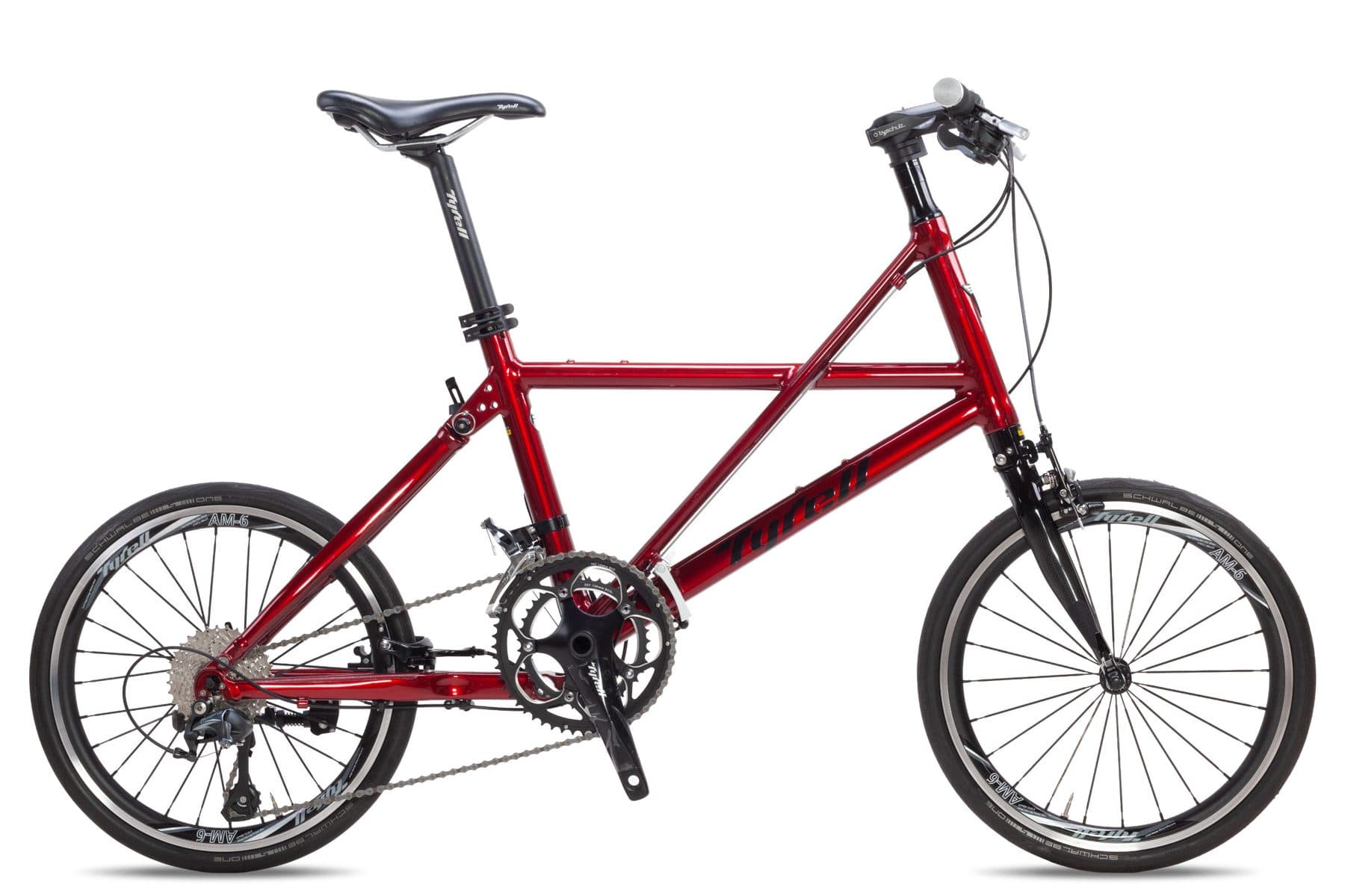 Tyrell FX(赤の20インチ折りたたみ自転車)