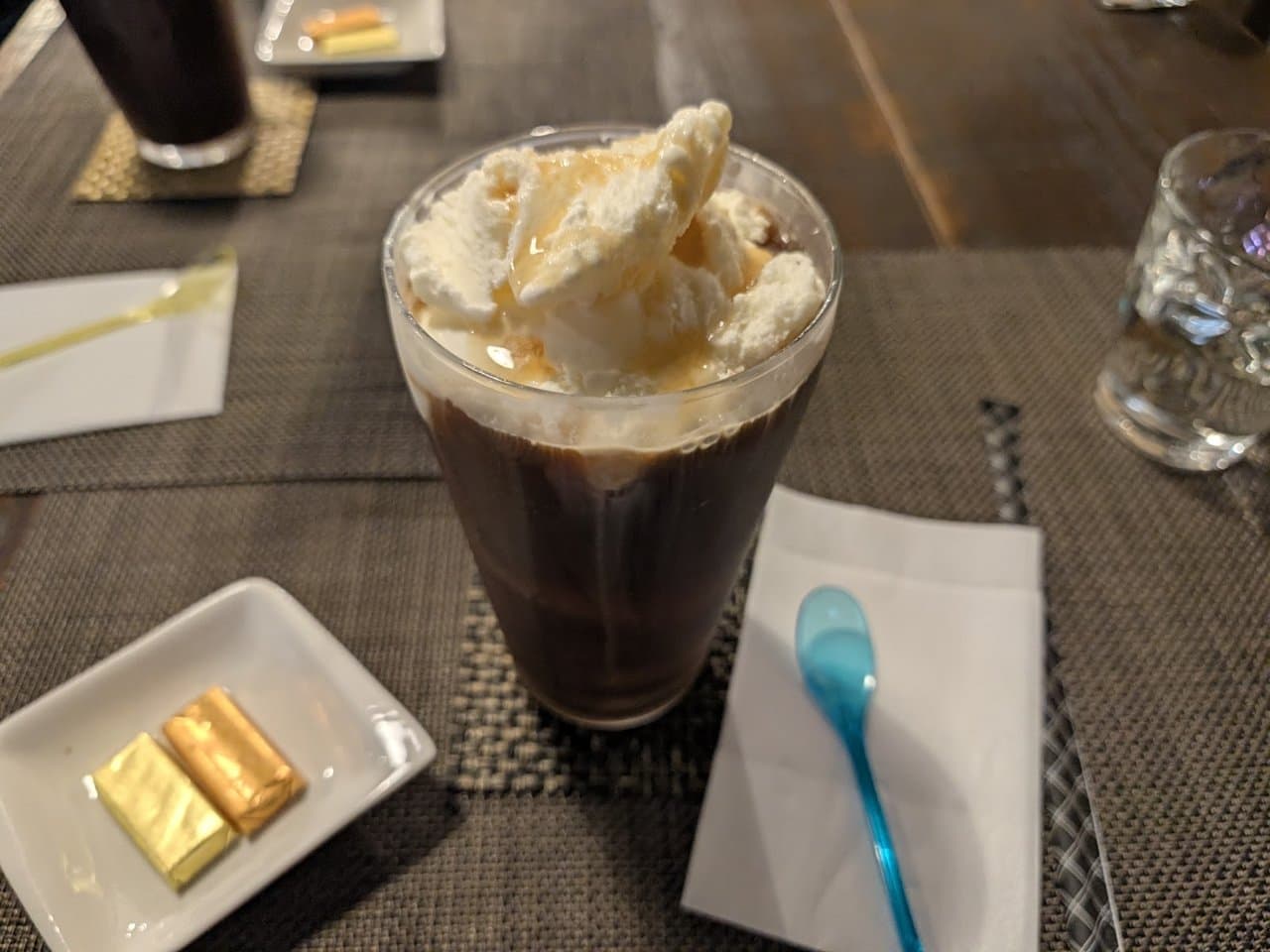 KC CAFEのコーヒーフロート