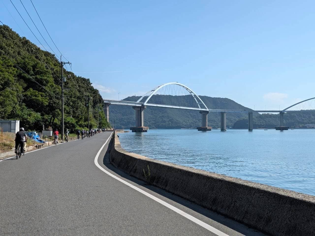 晴れてから見た内海大橋