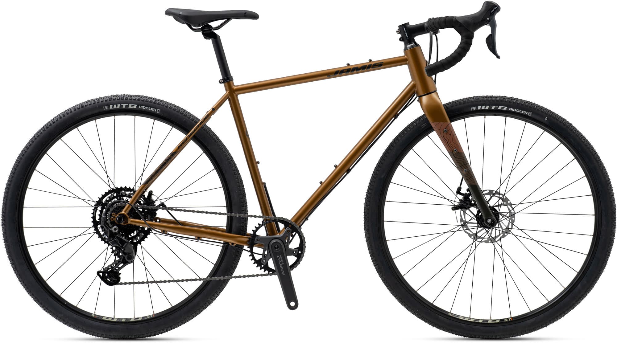 JAMIS公式Web掲載のRENEGADE S4。コッパー色のグラベルバイク