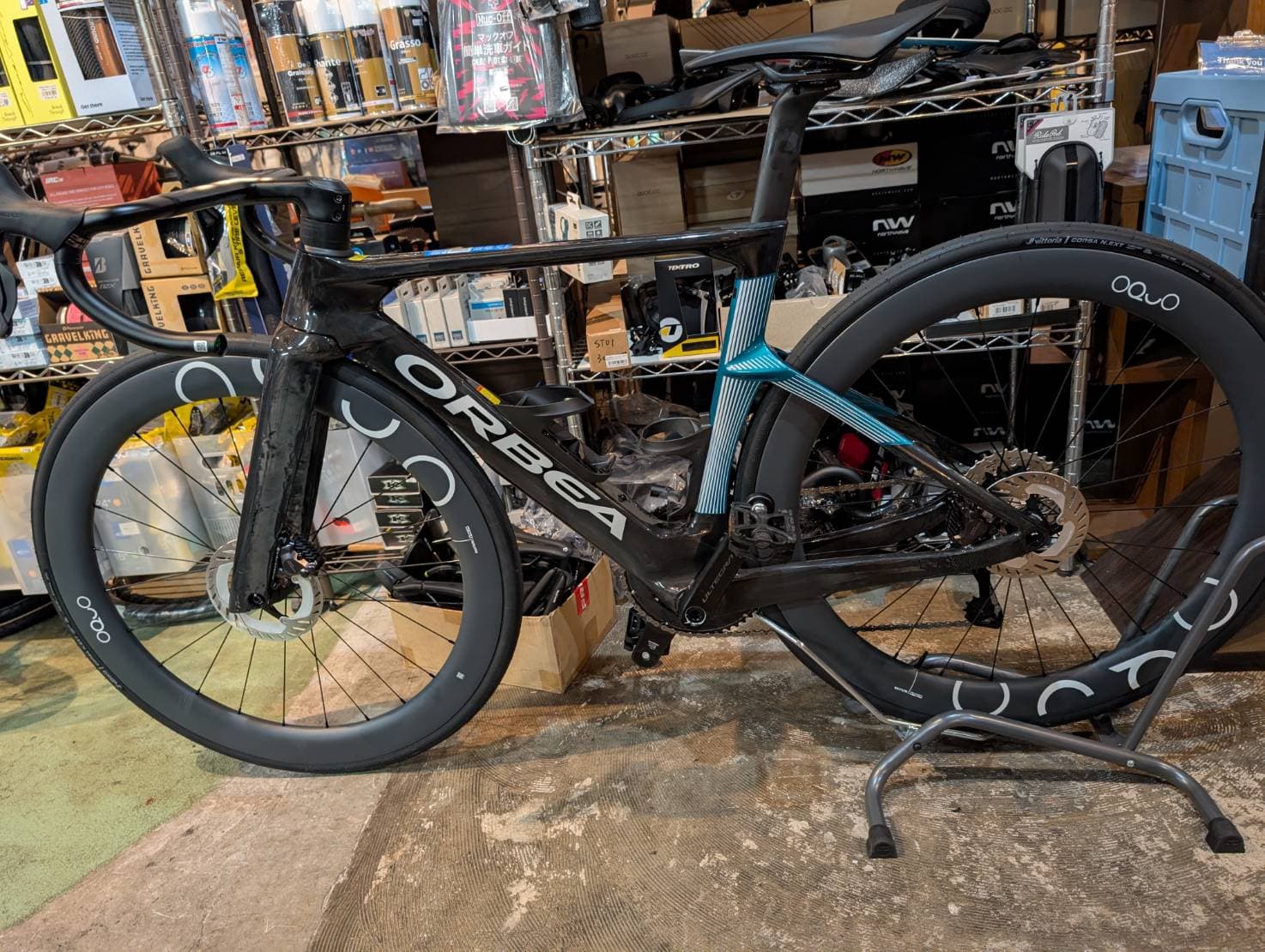 新型ORBEA ORCA AEROの実車を組み上げました|岡山のcycleZが少しだけ乗って分かったこと
