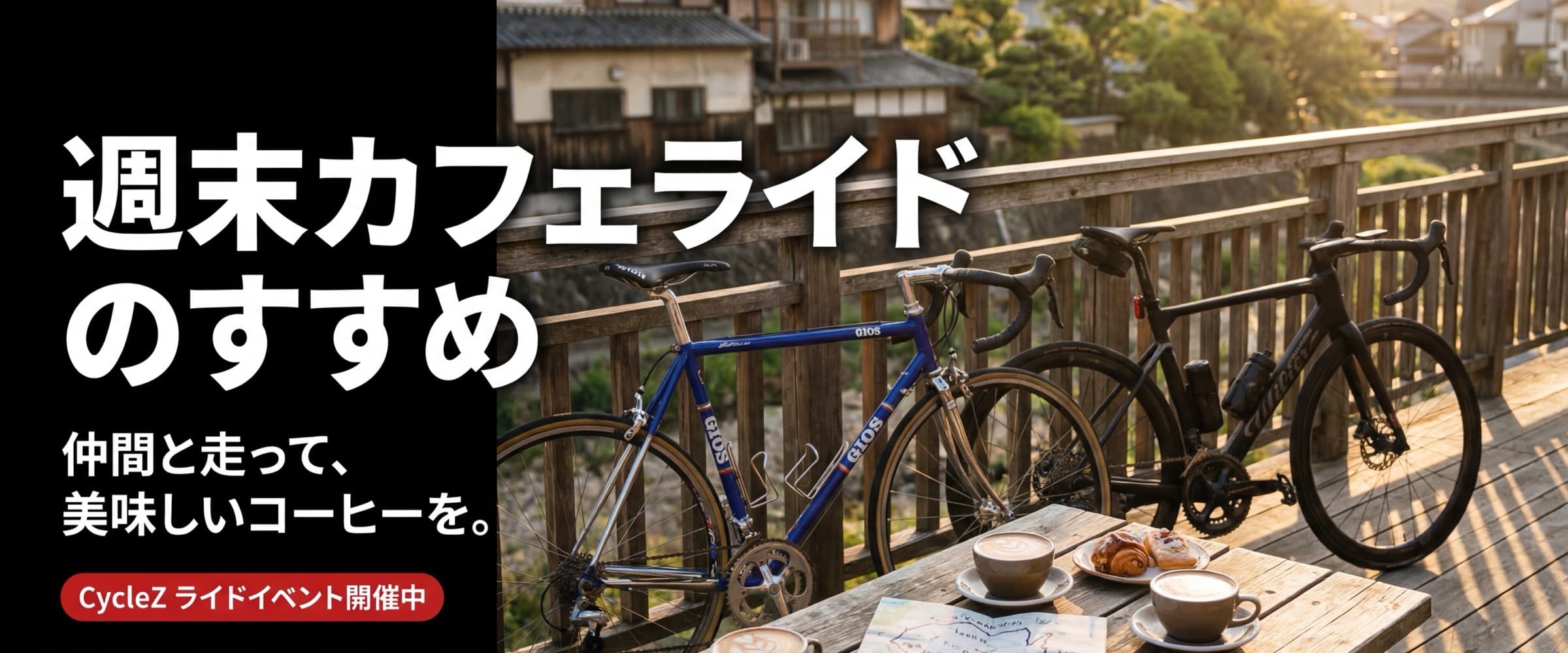 カフェライドを楽しむ