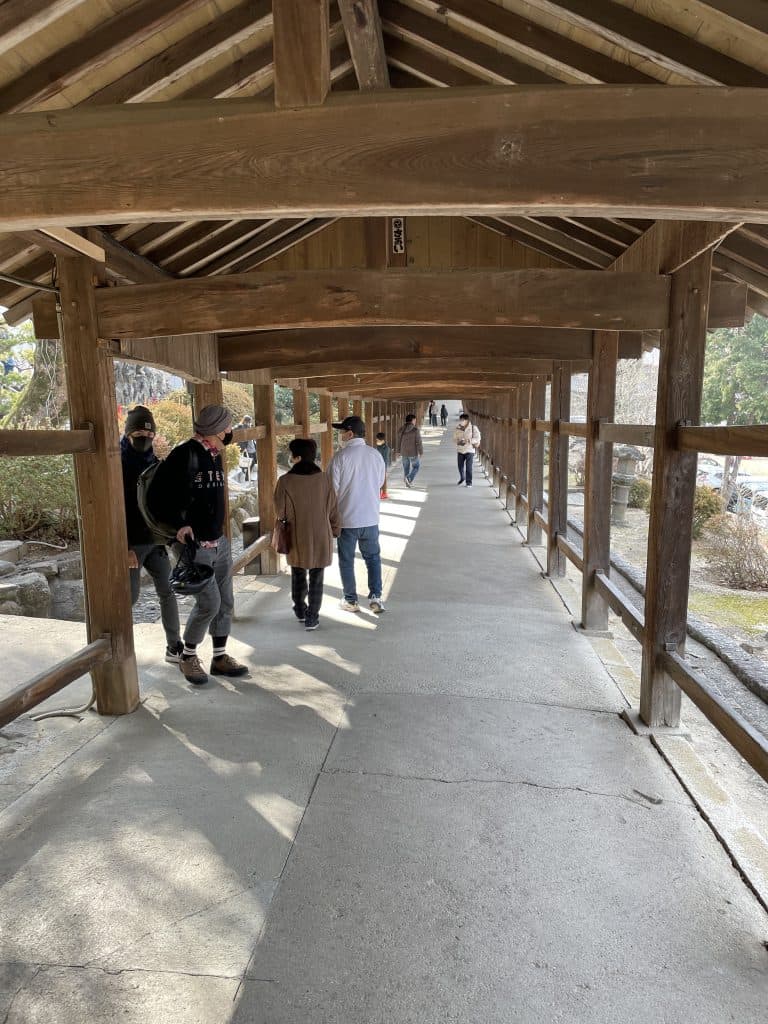 吉備津神社の回廊