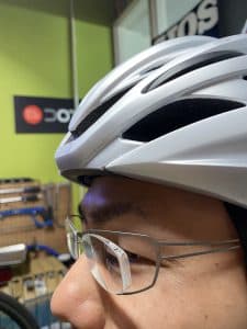 良い例おでこの出っ張り位置