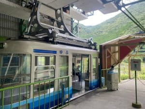 2日目鶴見岳ロープウェイ前2
