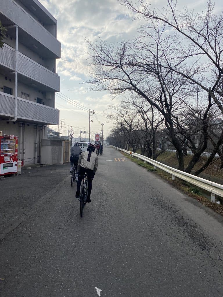 サイクリングを楽しむ参加者3